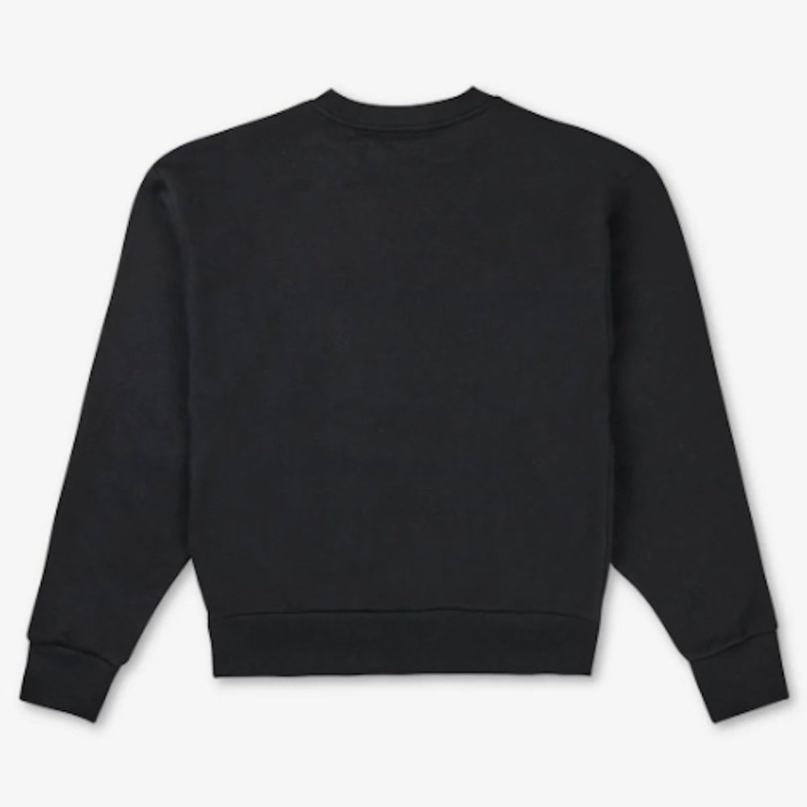 Beklaedning 7 Days | Organic Fitted Sweatshirt (Black)