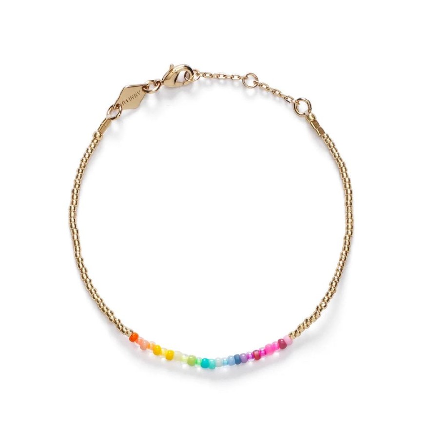 Smykker Anni Lu | Golden Rainbow Armband (Golden)