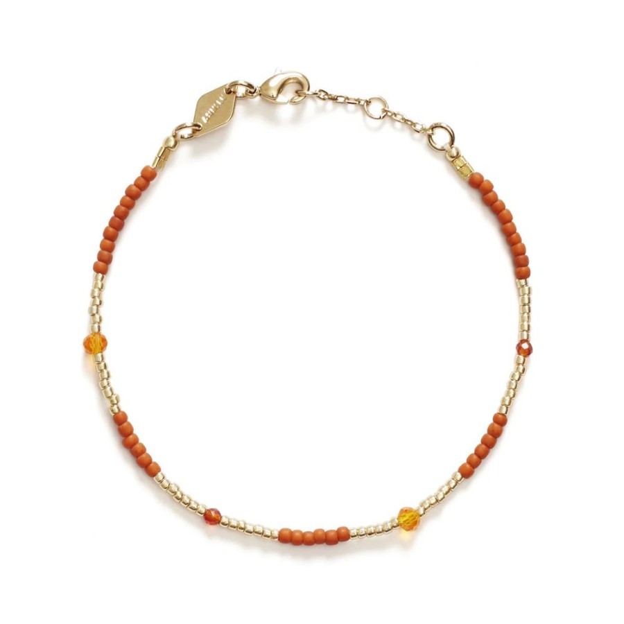 Smykker Anni Lu | Clemence Armband (Caramel)