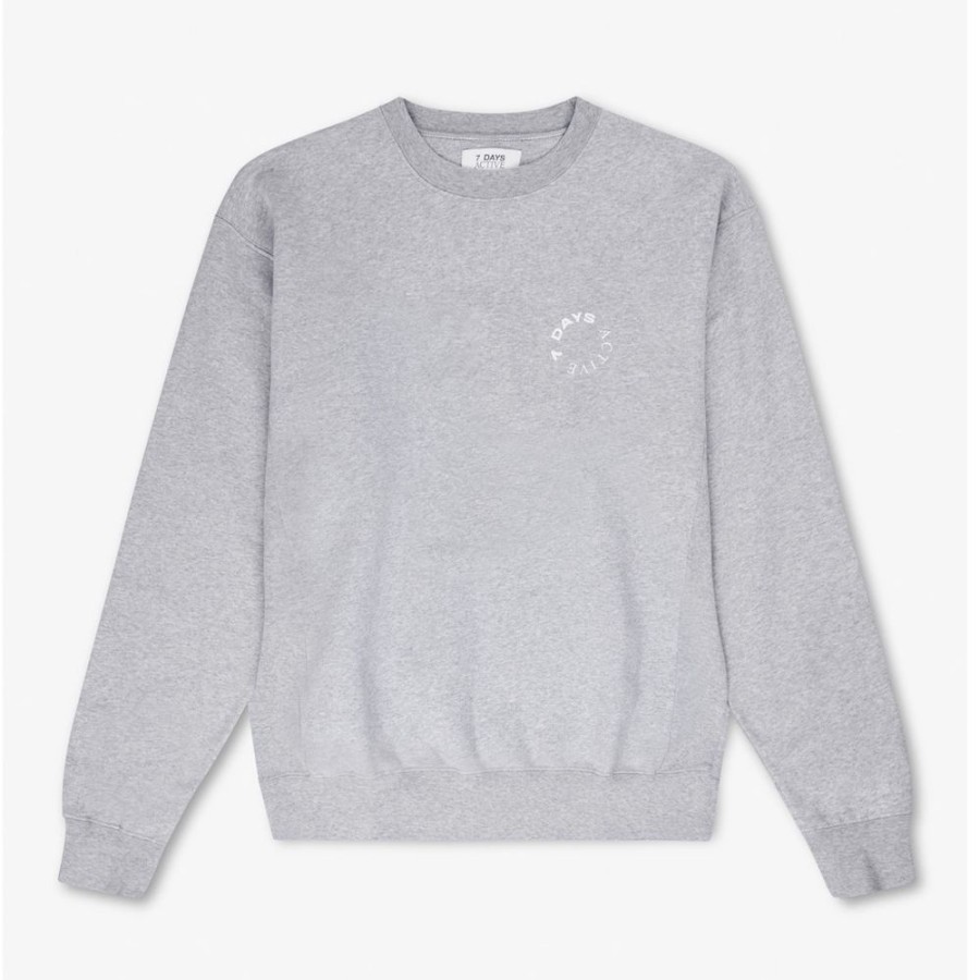 Beklaedning 7 Days | Monday Sweatshirt (Heather Grey)