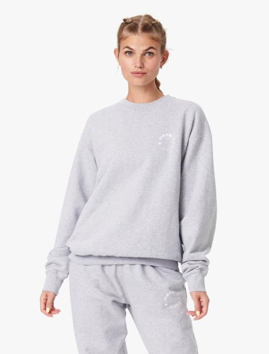 Beklaedning 7 Days | Monday Sweatshirt (Heather Grey)