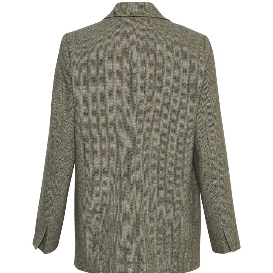 Beklaedning Moss Copenhagen | Illune Blazer (G Metal/F Of Ry)