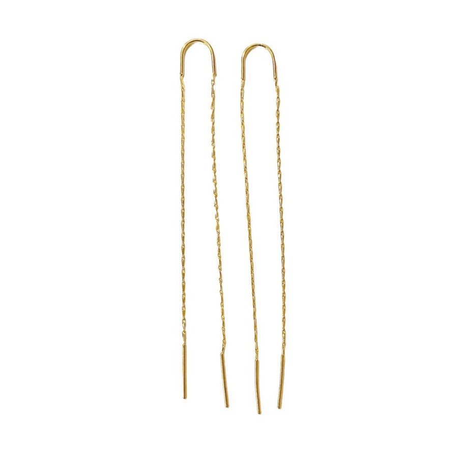 Smykker Pico | Beate Chain Oreringe (Guld)