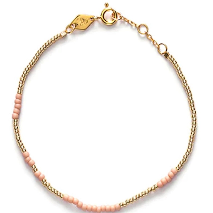 Smykker Anni Lu | Asym Armband (Soft Rose)