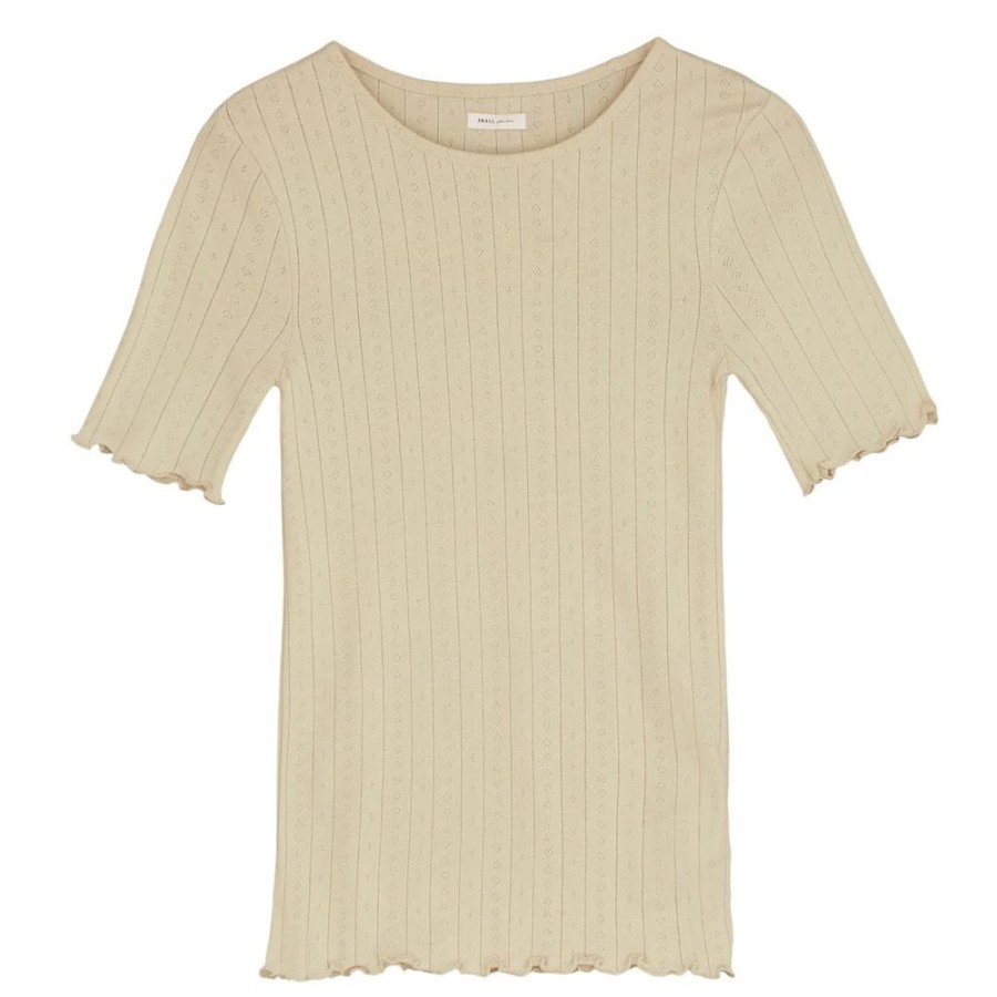 Beklaedning Skall Studio | Edie Tee (Soft Sand)