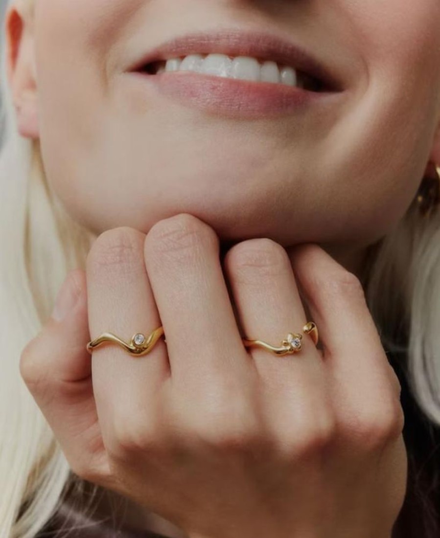 Smykker Maria Black | Linnea Ring (Guld)