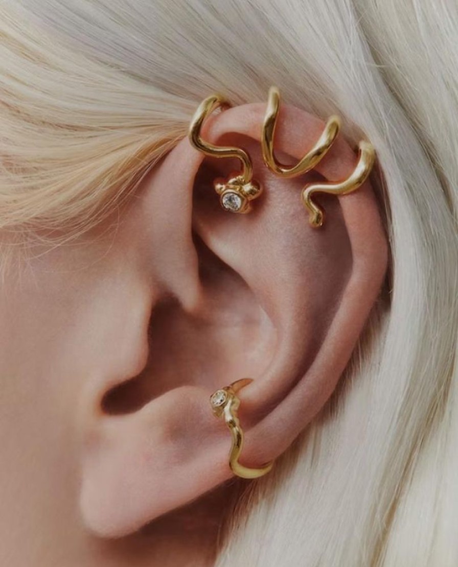 Smykker Maria Black | Iris Earcuff (Guld)