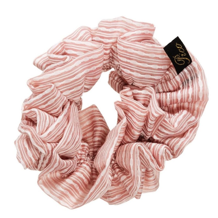 Accessories Pico | Talia Scrunchie Rose Stripe