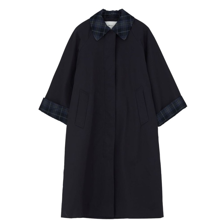 Beklaedning Skall Studio | Gaby Coat (Dark Navy)