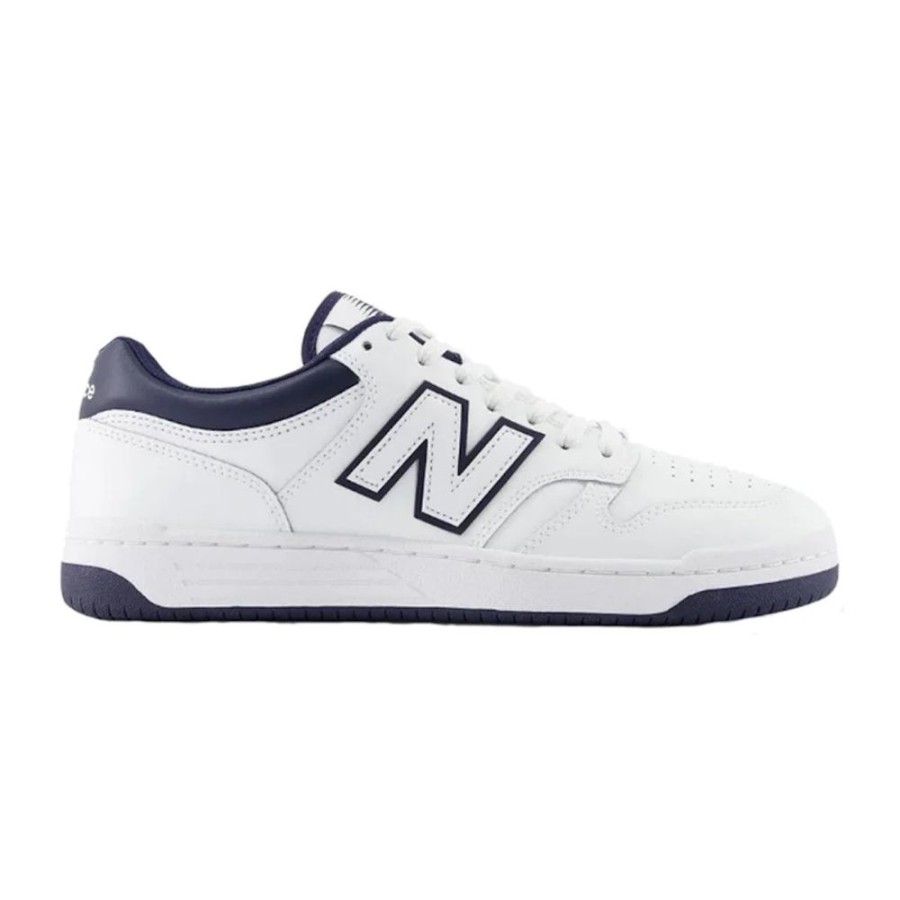 Sko New Balance | 480Lwn Low Sneakers (White/Navy)