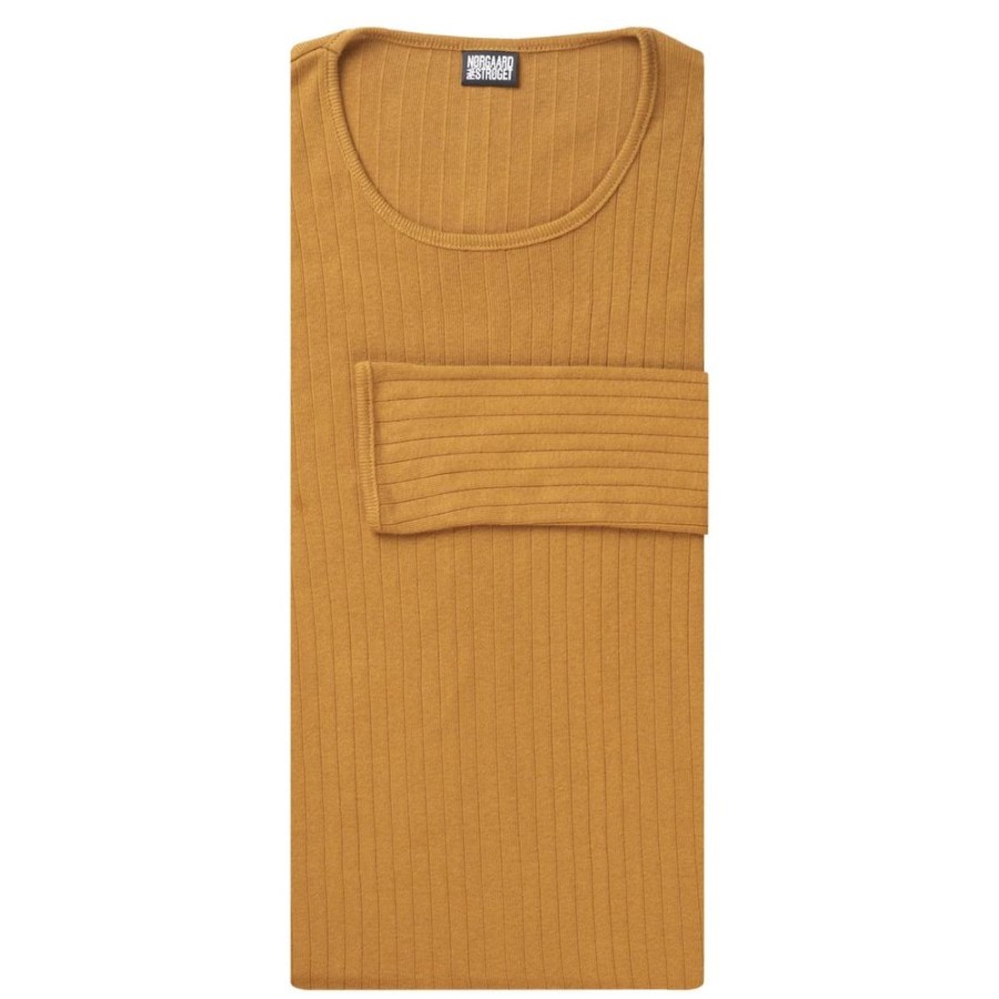 Beklaedning Nørgaard Paa Strøget | 101 Solid Colour Mustard (Ekstra Laengde)