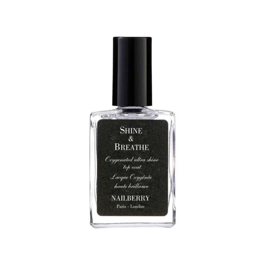 Skonhed Nailberry | Shine & Breathe Top Coat (15 Ml)