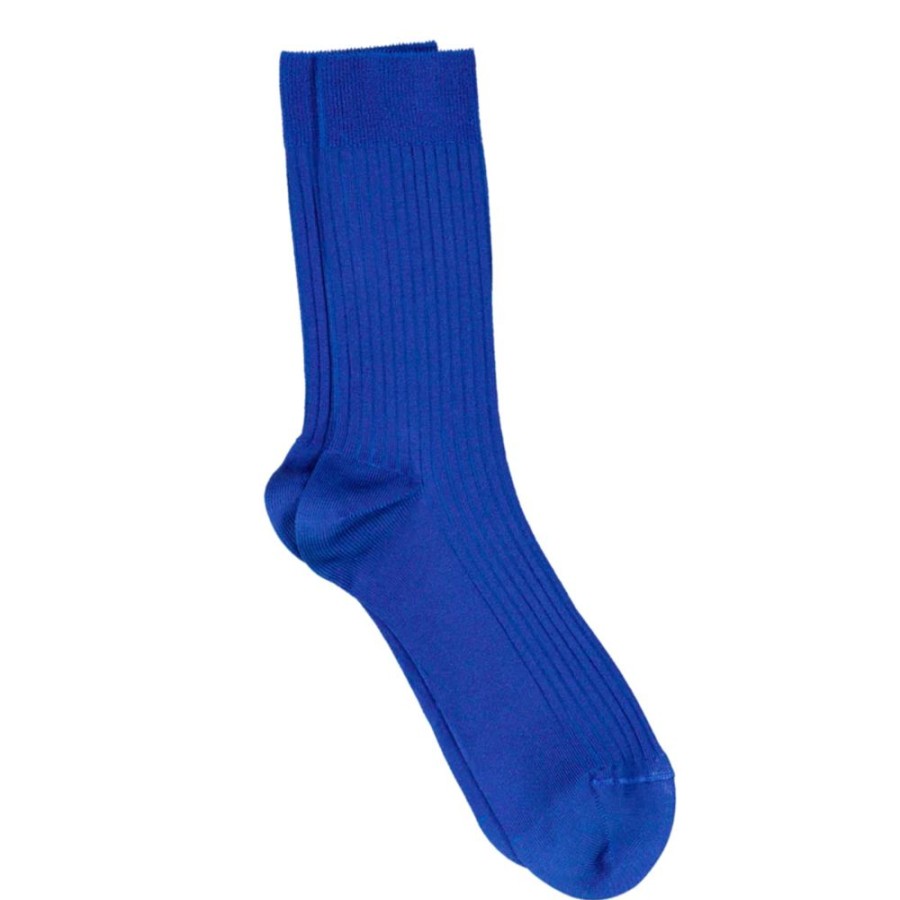 Accessories Mrs. Hosiery | Silky Classic Stromper (Royal Blue)