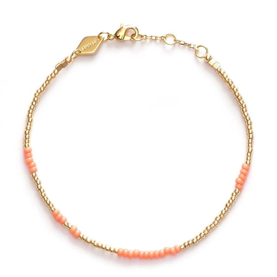 Smykker Anni Lu | Asym Armband (Peach)