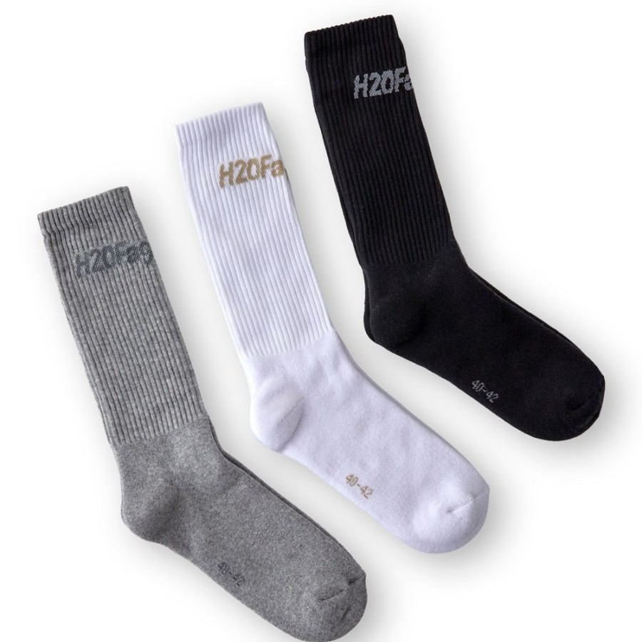 Accessories H2O Fagerholt | Suck Socks (Black/White/Grey Mel)