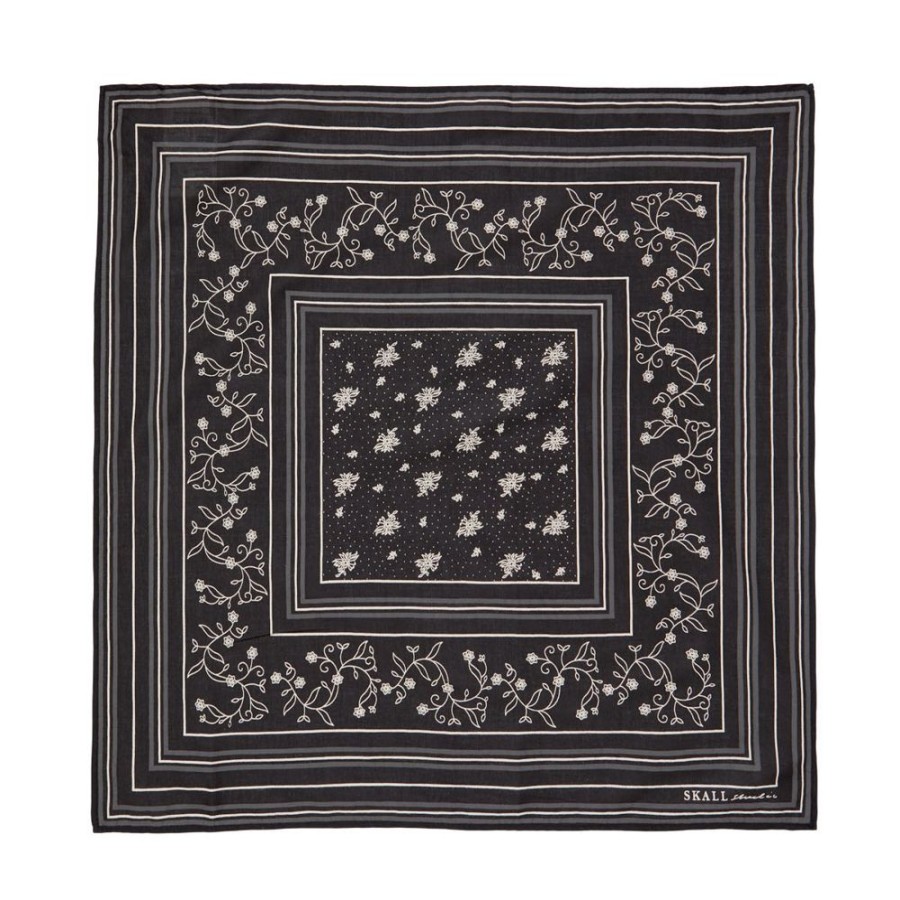 Accessories Skall Studio | Skall Classic Scarf 55X55 (Black)