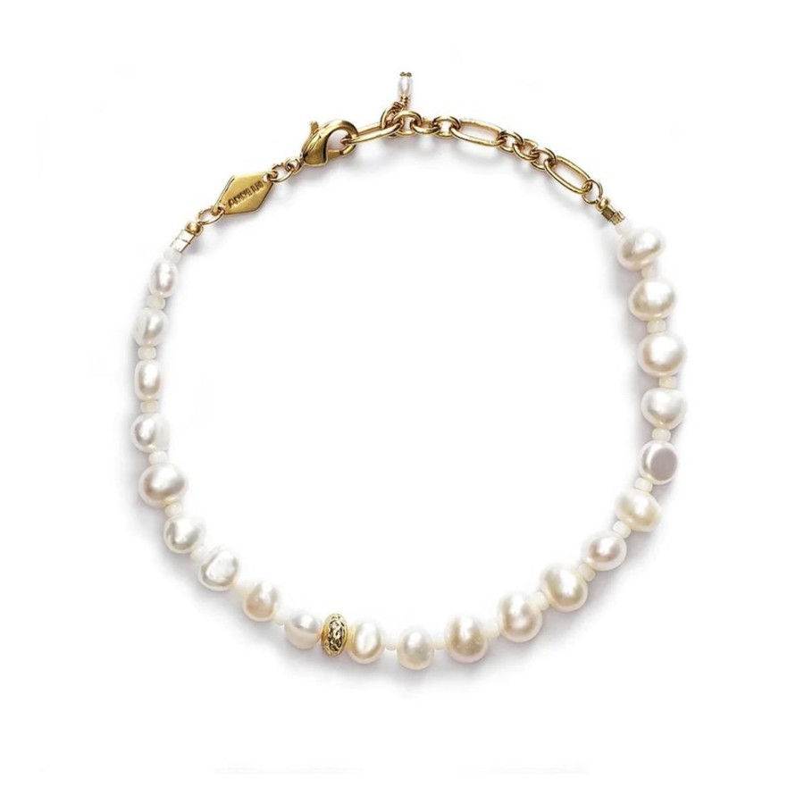 Smykker Anni Lu | Stellar Pearly Armband (Guld)