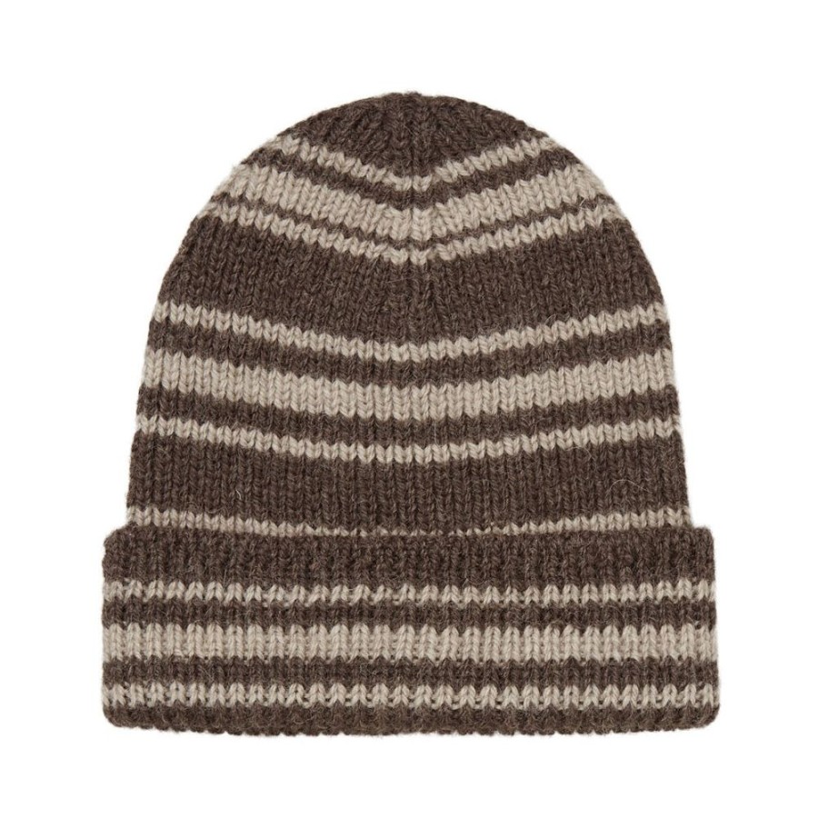 Accessories Skall Studio | Jules Beanie (Brown Stripe)