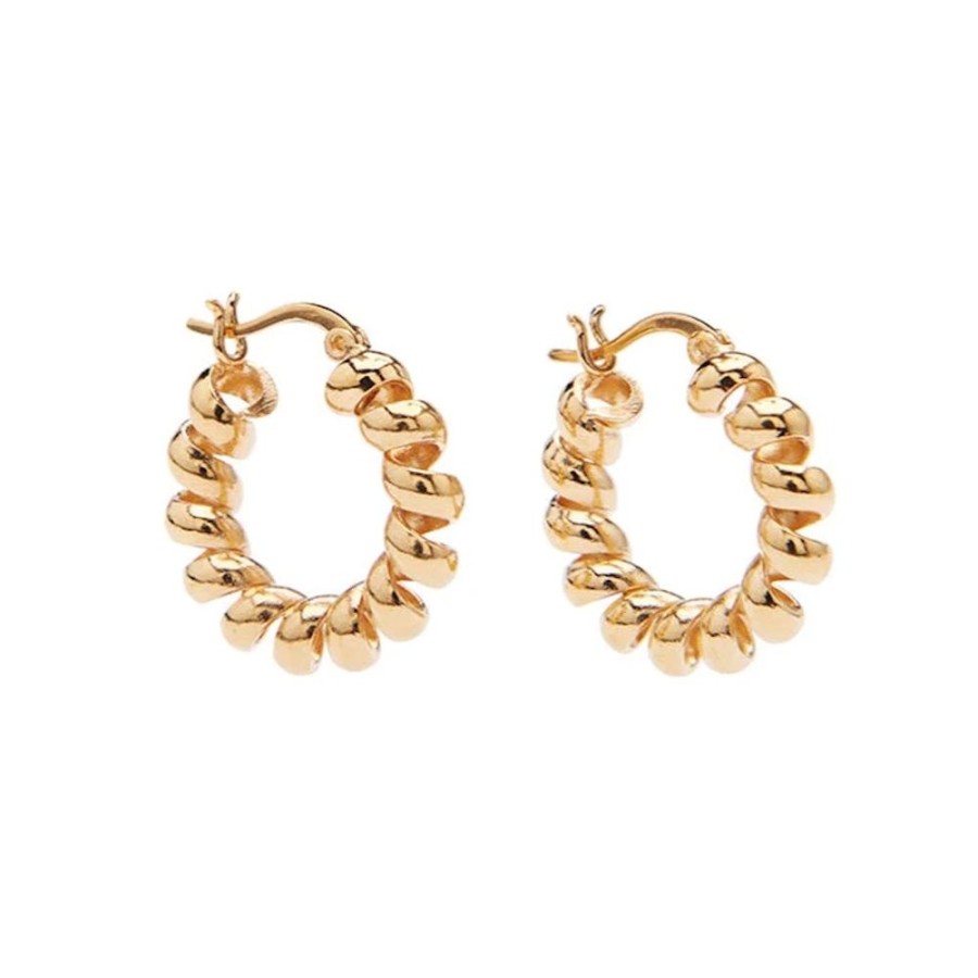 Smykker Pico | Donya Hoops (Guld)